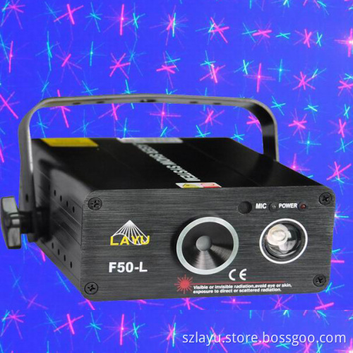 Firefly Flower Laser + 3W LED Club Lighting for Stage (F50-L)